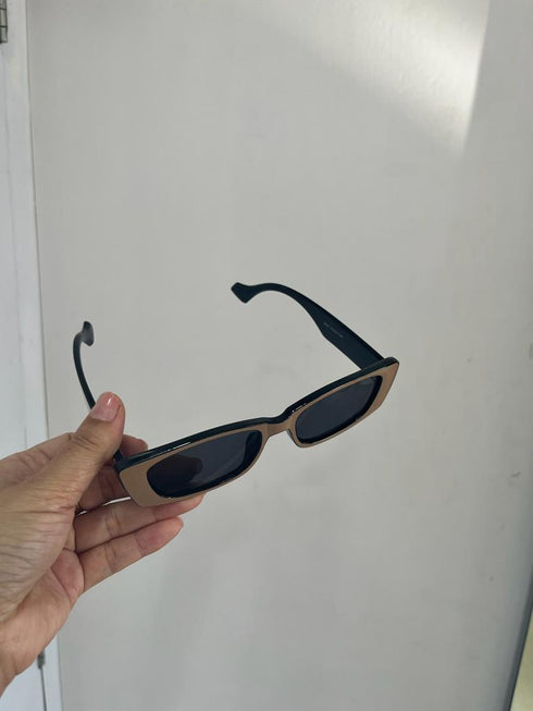 Candy Color Block Retro Glasses